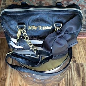 Betsey Johnson over shoulder handbag / purse